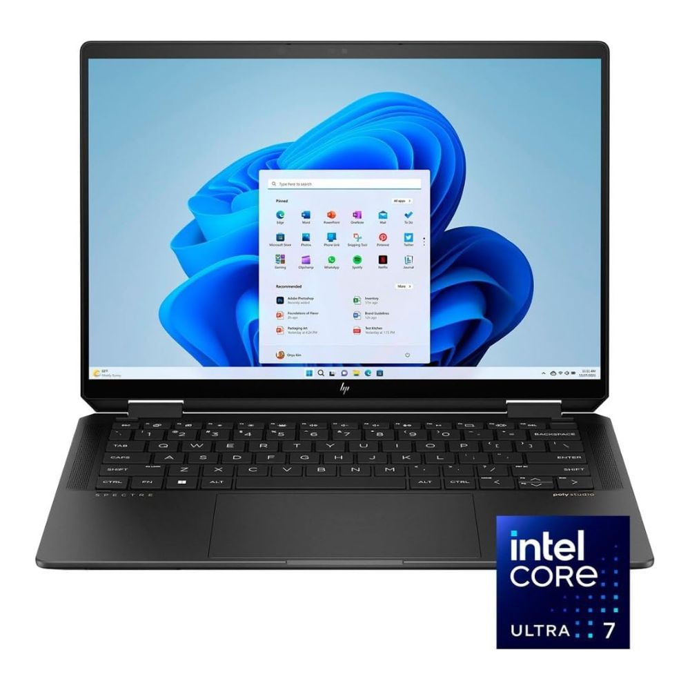 HP Spectre 14-Eu0023Dx - Core Ultra 7 Series 1 Evo 155H - 32Gb RAM - 2Tb SSD - 14" 2.8K OLED X360 Touchscreen - Intel Arc