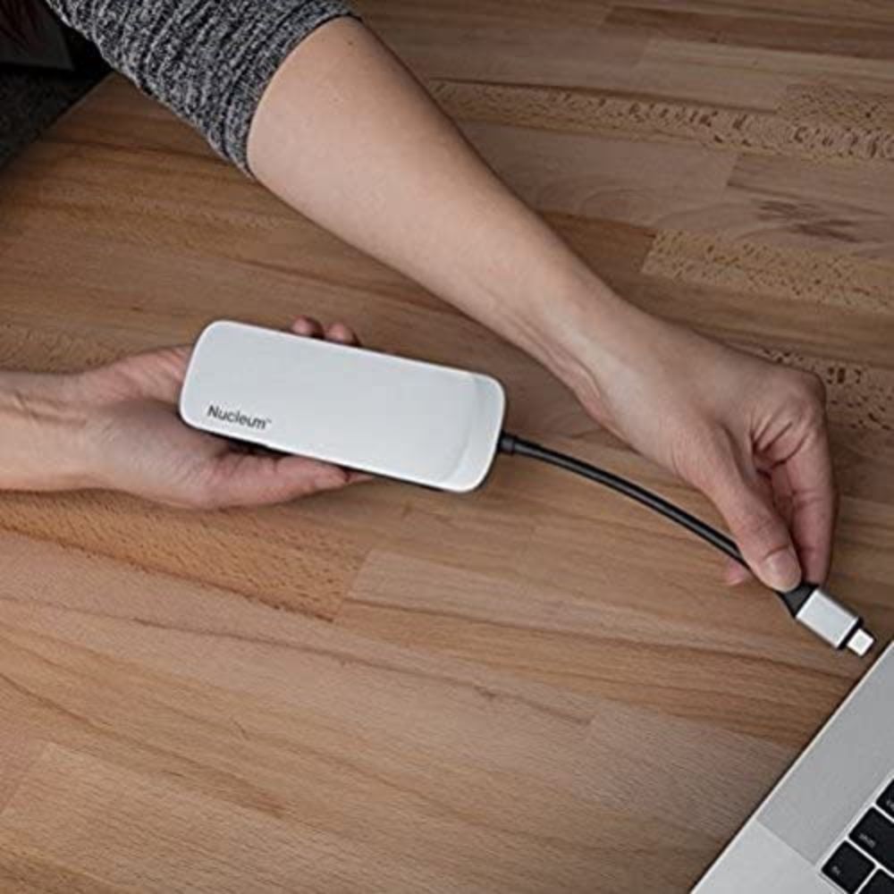 Kingston Nucleum USB C Hub, 7-in-1 Type-C Adapter Hub
