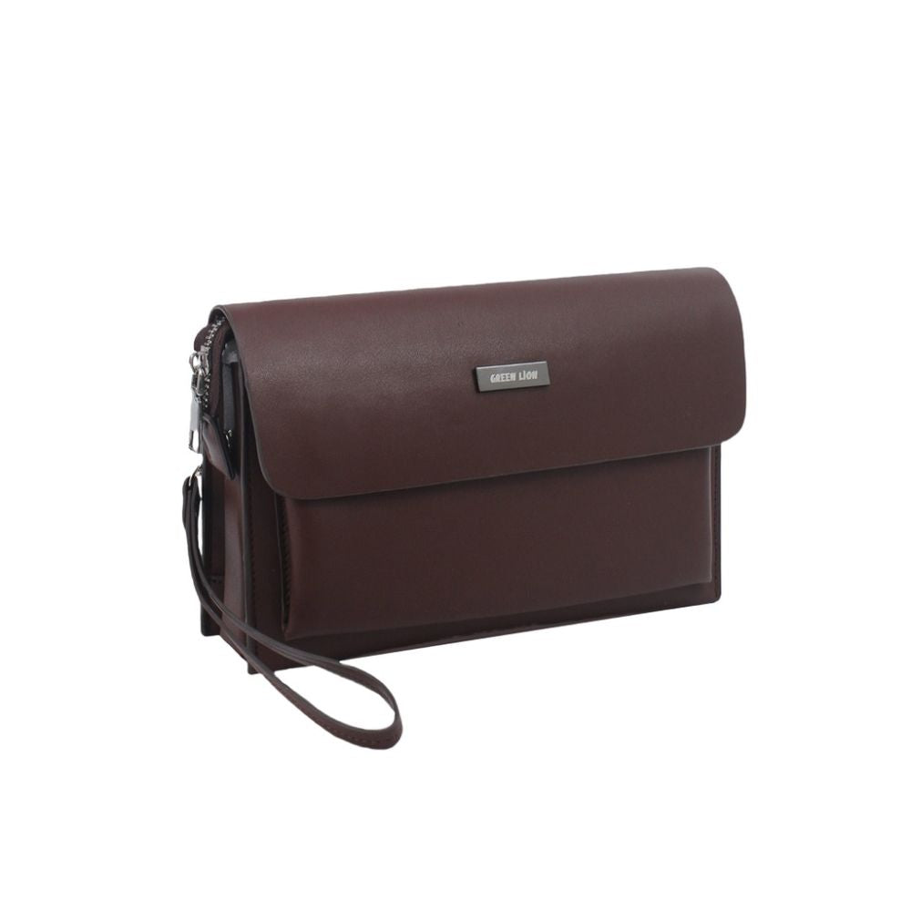 Green Lion Stallion Clutch Bag