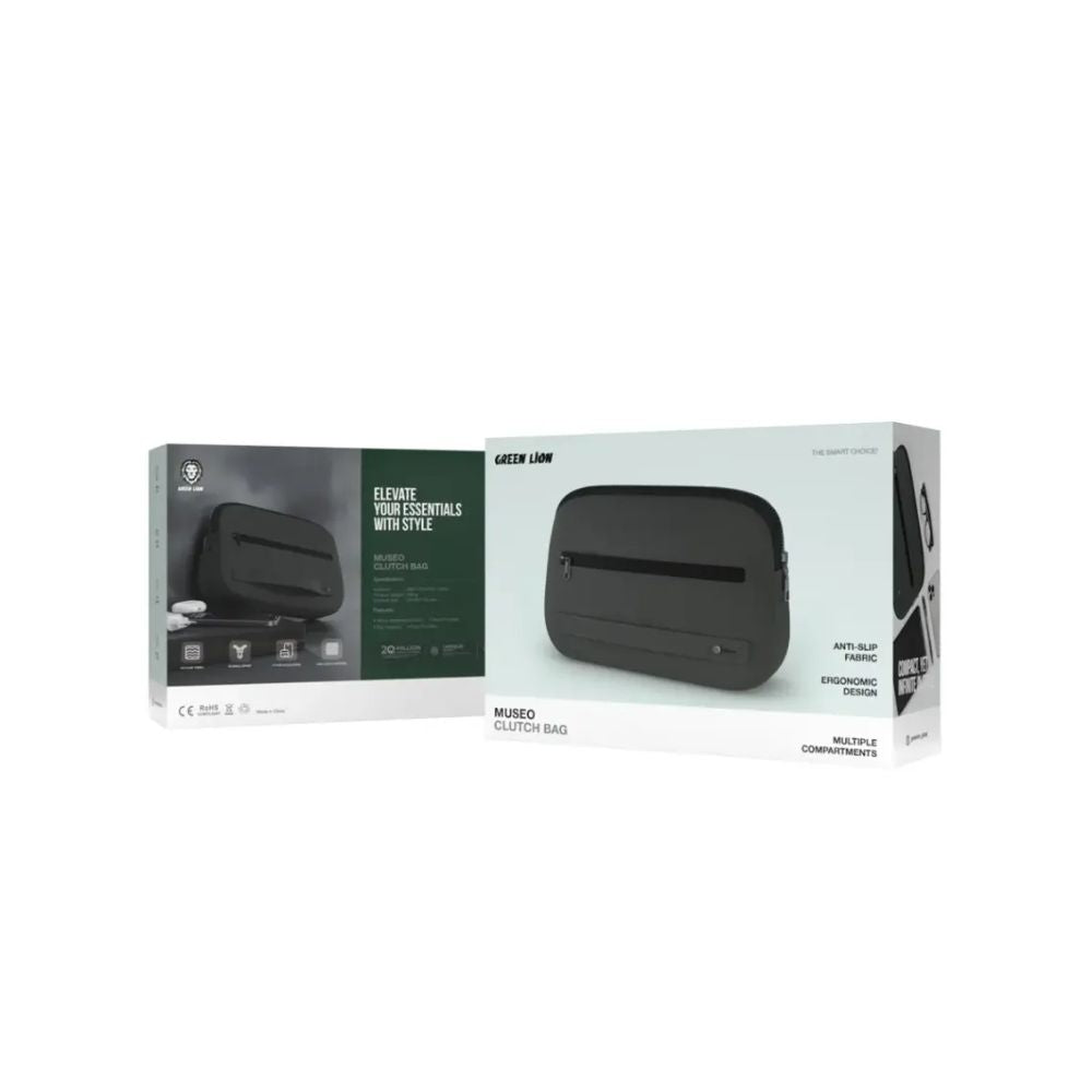 Green Lion Stallion Clutch Bag