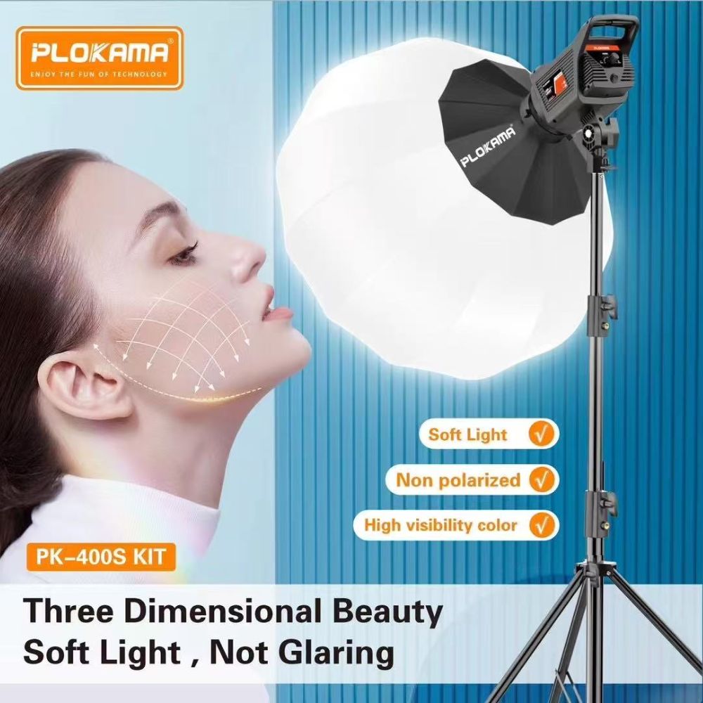 Plokama PK-400s Video Light Kit for Photography