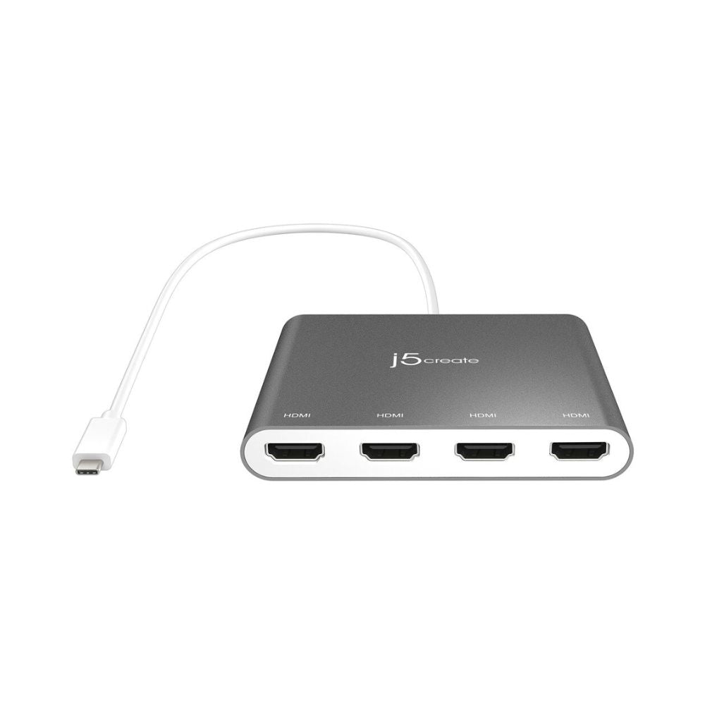 j5create JCA366 USB Type-C to 4-Port HDMI Multi-Monitor Adapter