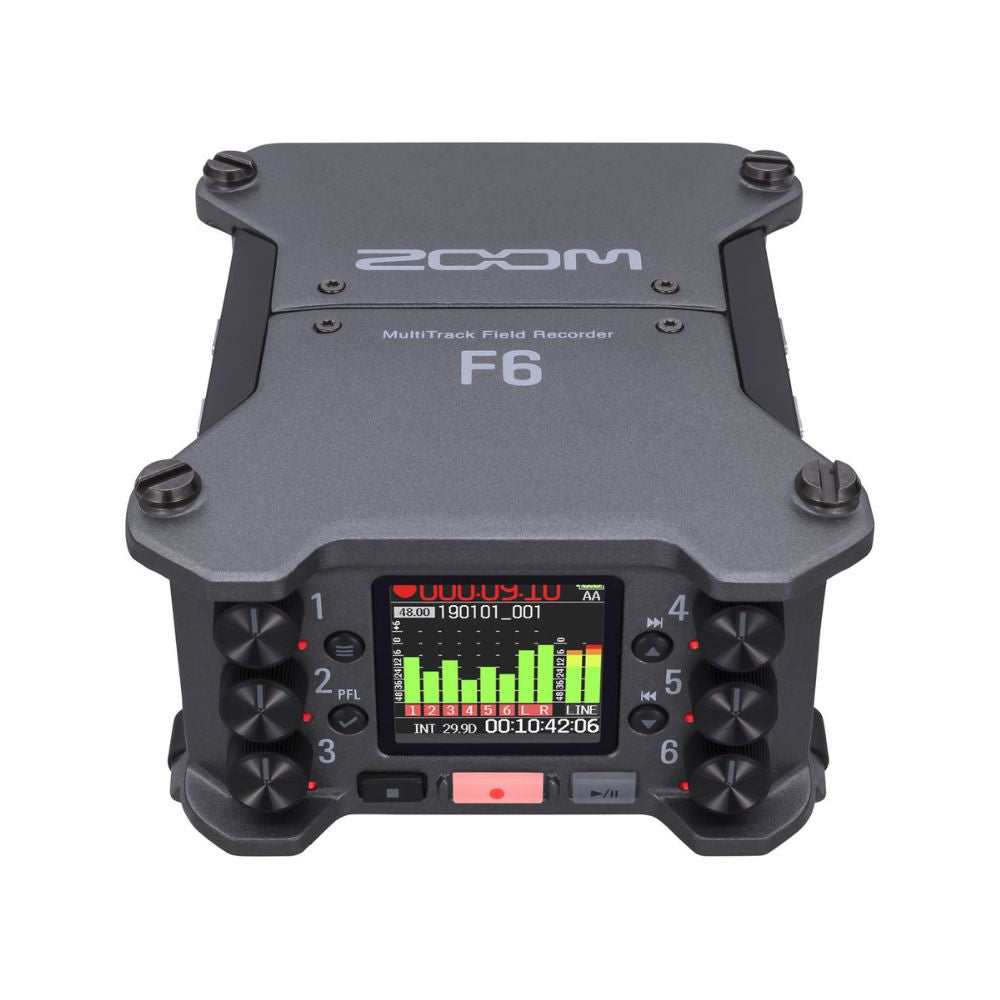 Zoom F6 6-Input / 14-Track Multitrack Field Recorder