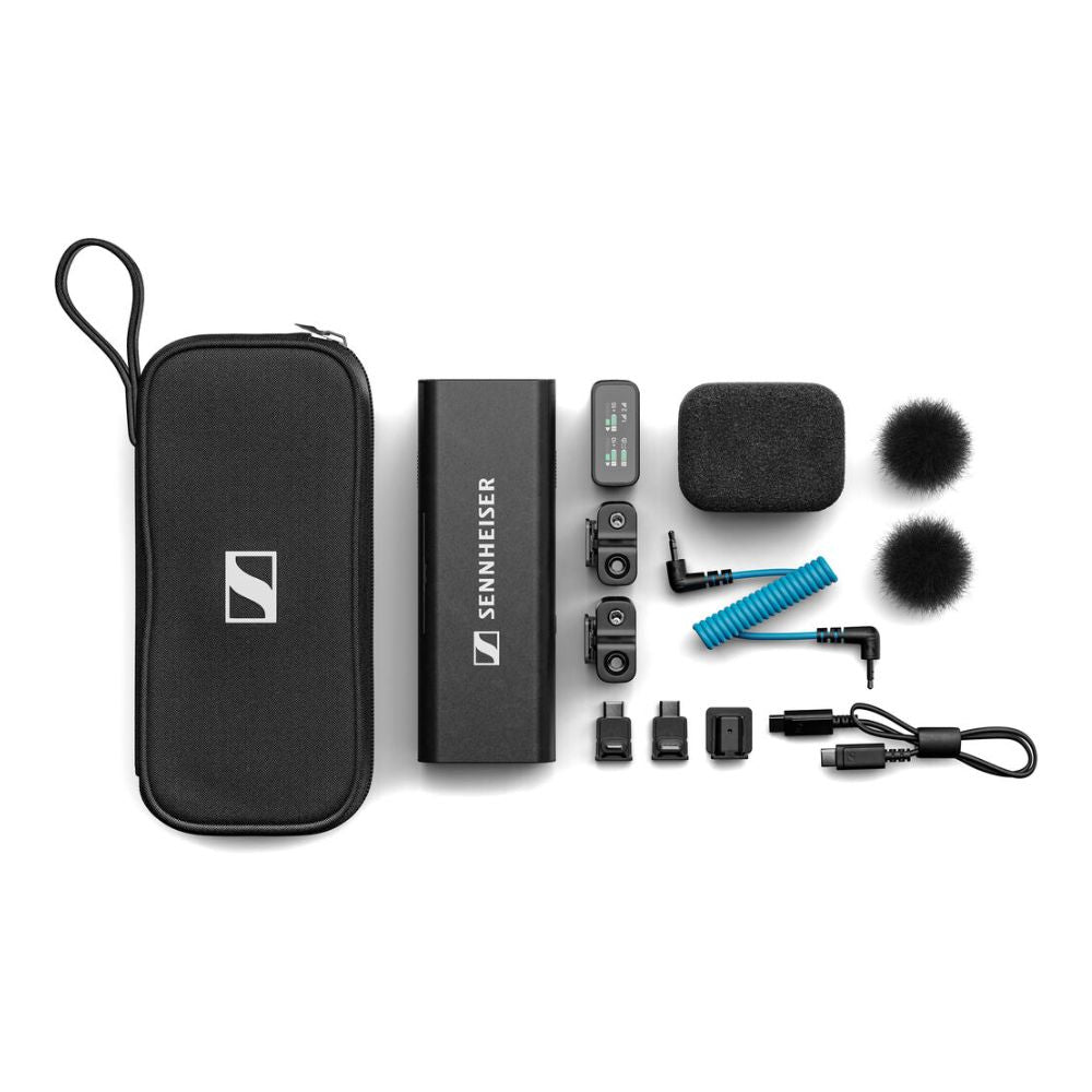 ennheiser Profile 2-Person Clip-On Wireless Audio System/Recorder for Camera & Smartphone (2.4 GHz)