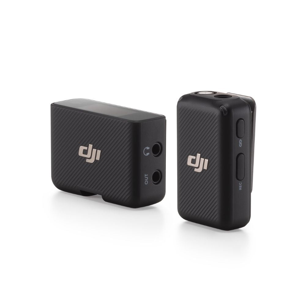 DJI Mic Compact Digital Wireless Microphone Ultimate System/Recorder for Camera & Smartphone (2.4 GHz)
