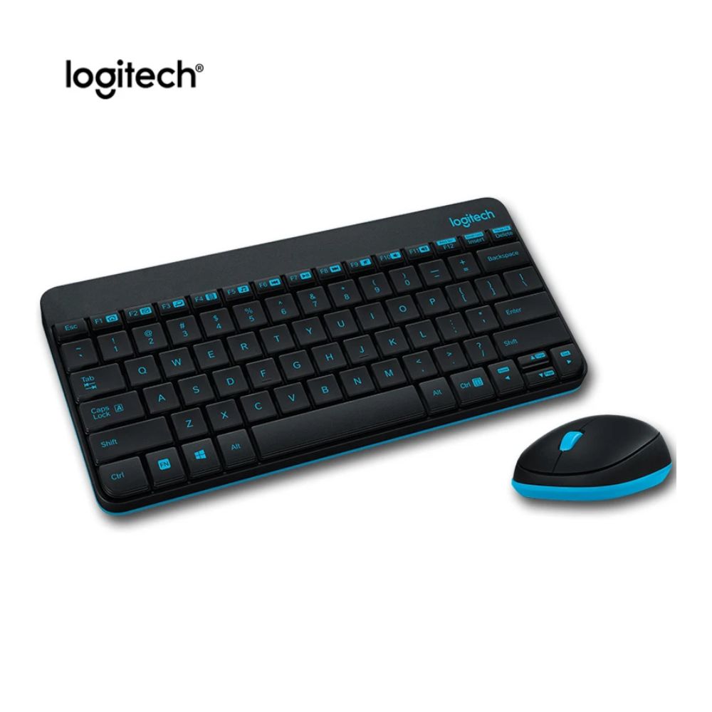 Logitech MK270 Wireless Keyboard and Mouse Combo-Keyboard & Mouse Included, 2.4GHz Dropout-Free Connection, Long Battery Life - 920-004519