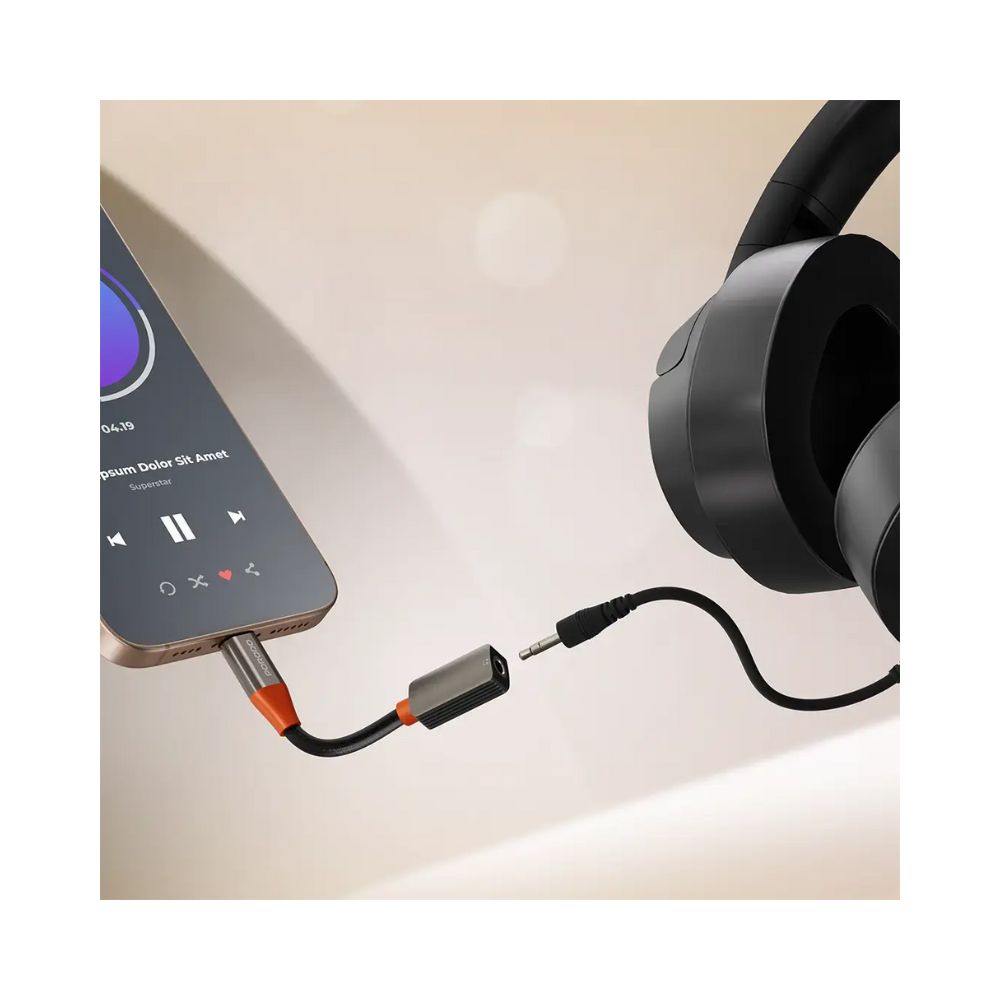 Porodo AudioLink USB-C to 3.5 mm Audio Jack Adapter