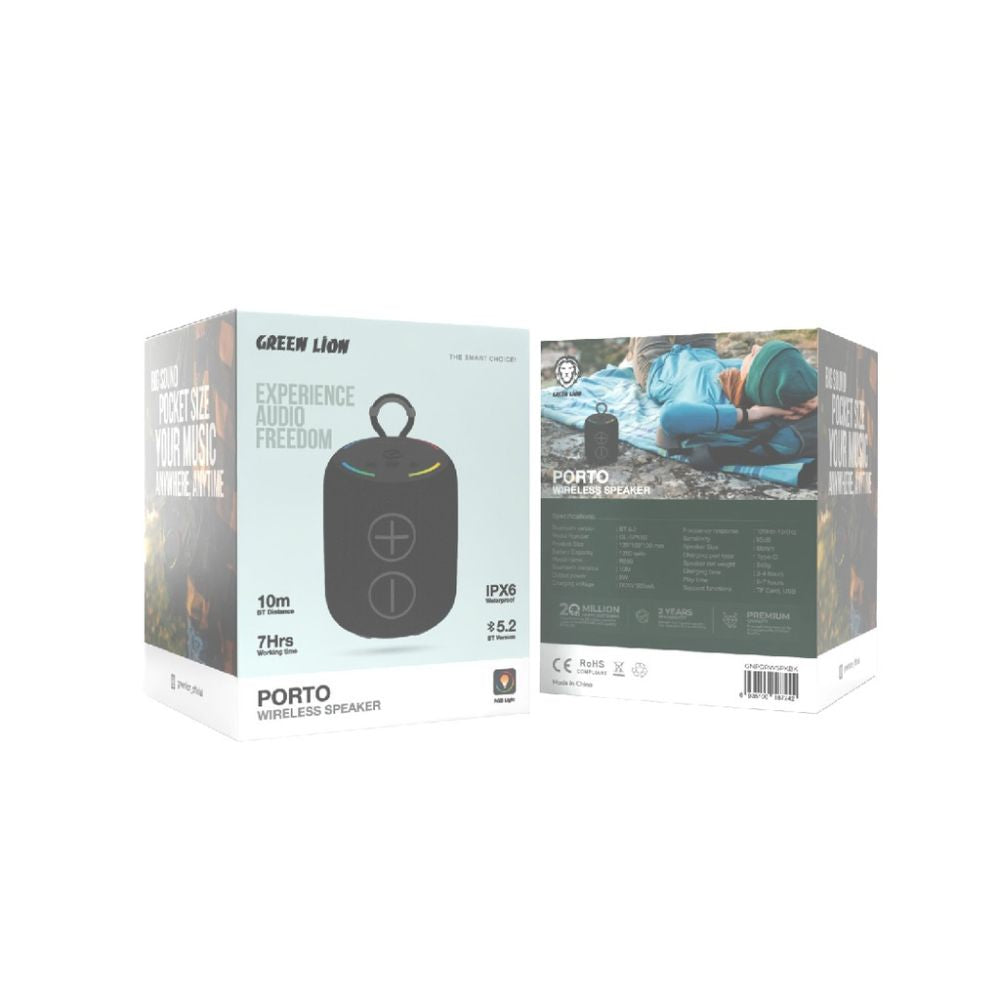 Green Lion Porto Wireless Speaker