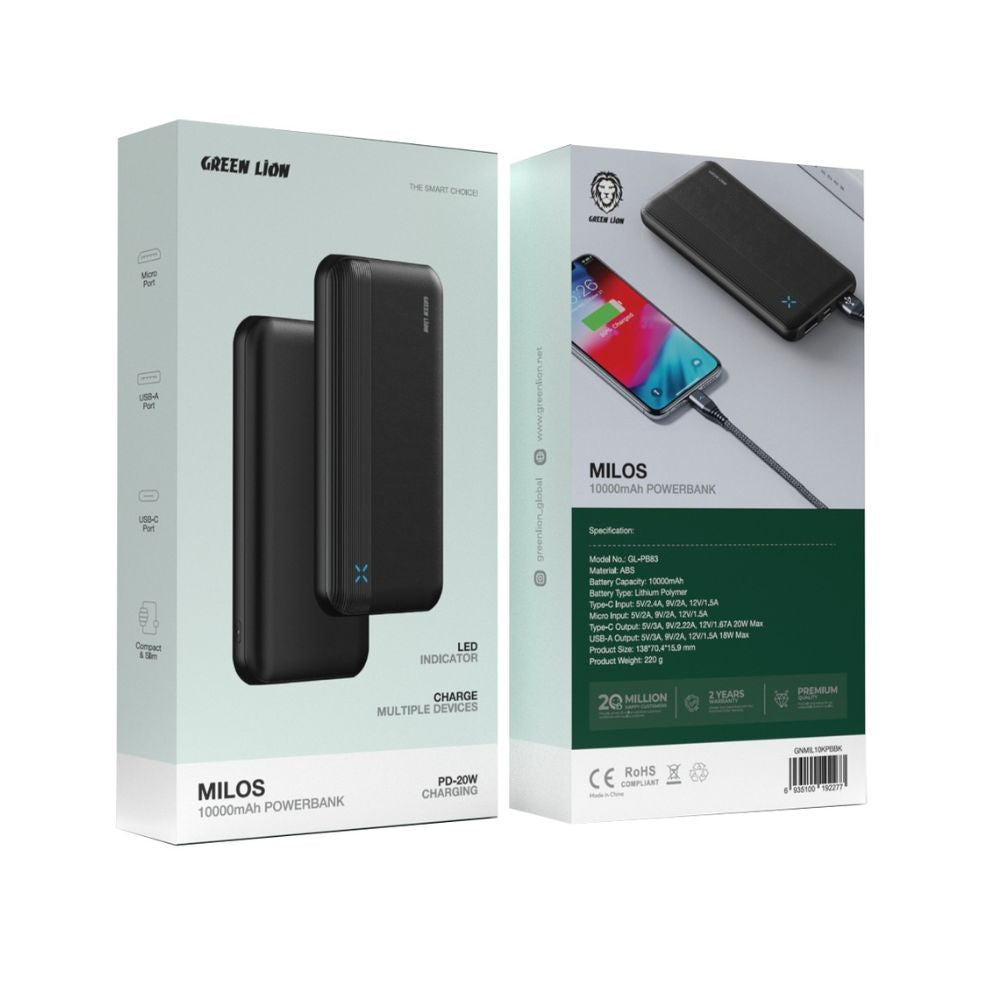 Green Lion Milos Power bank