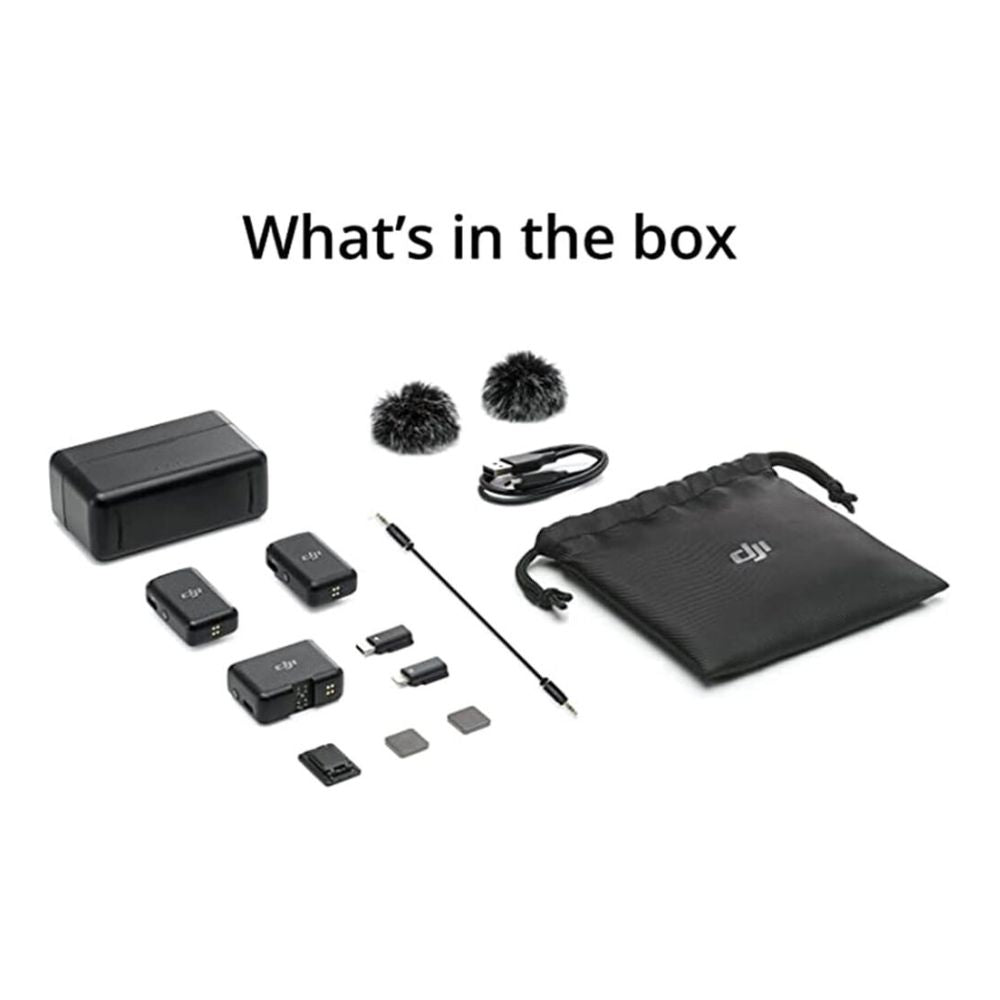 DJI Mic - 2 Person Compact Digital Wireless Microphone