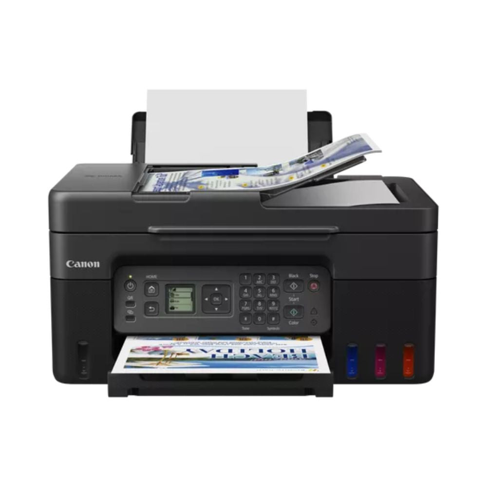 Canon PIXMA G4470 Wireless Colour All-in-one Refillable MegaTank Inkjet Printer, Fast Prints