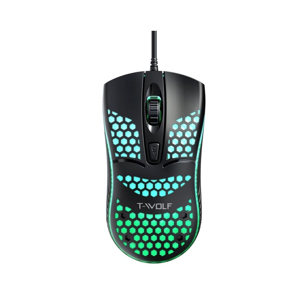 T-WOLF TF240 4-in-1 RGB Gaming Combo Keyboard Mouse Headset