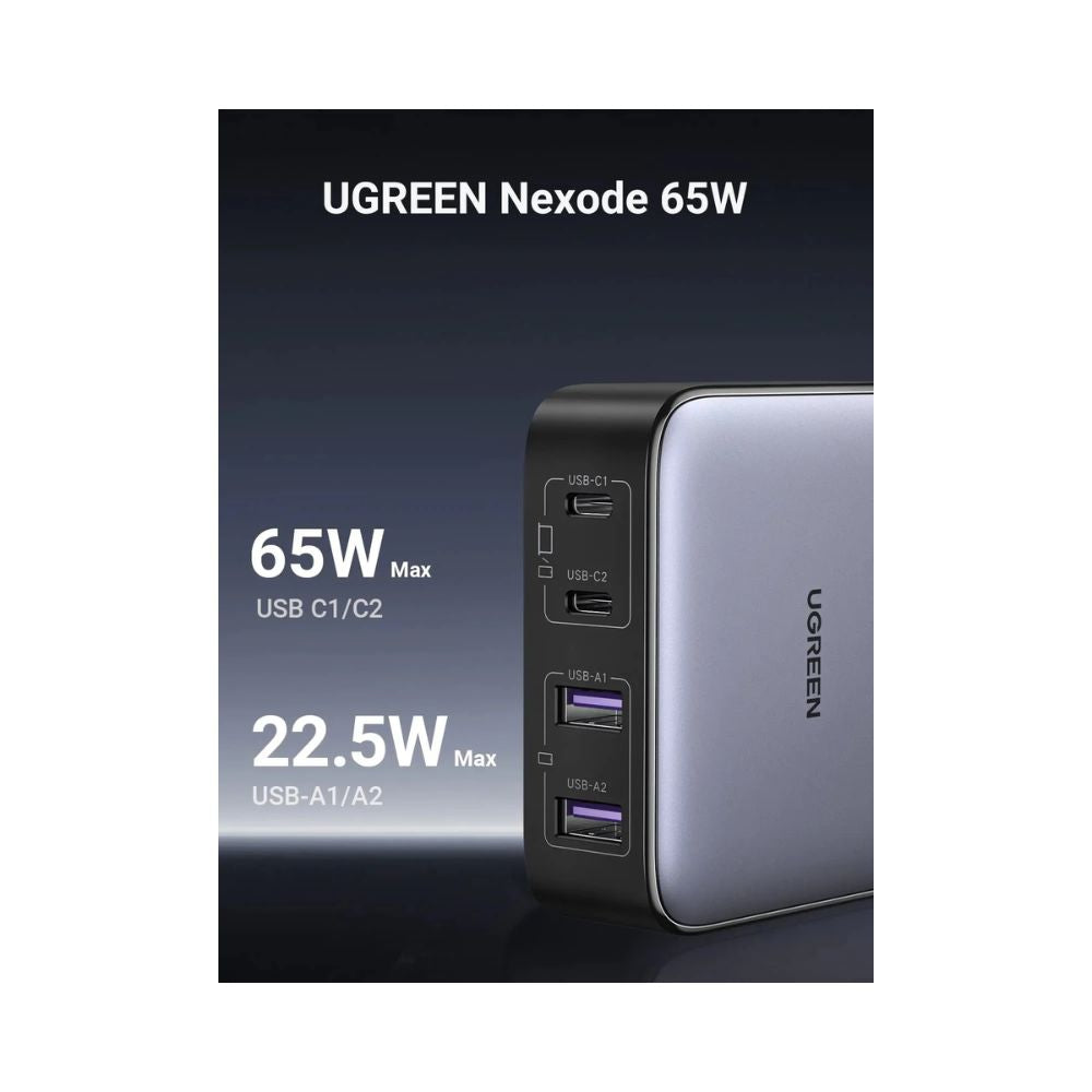 UGREEN Nexode 65W USB C GaN Table Charger