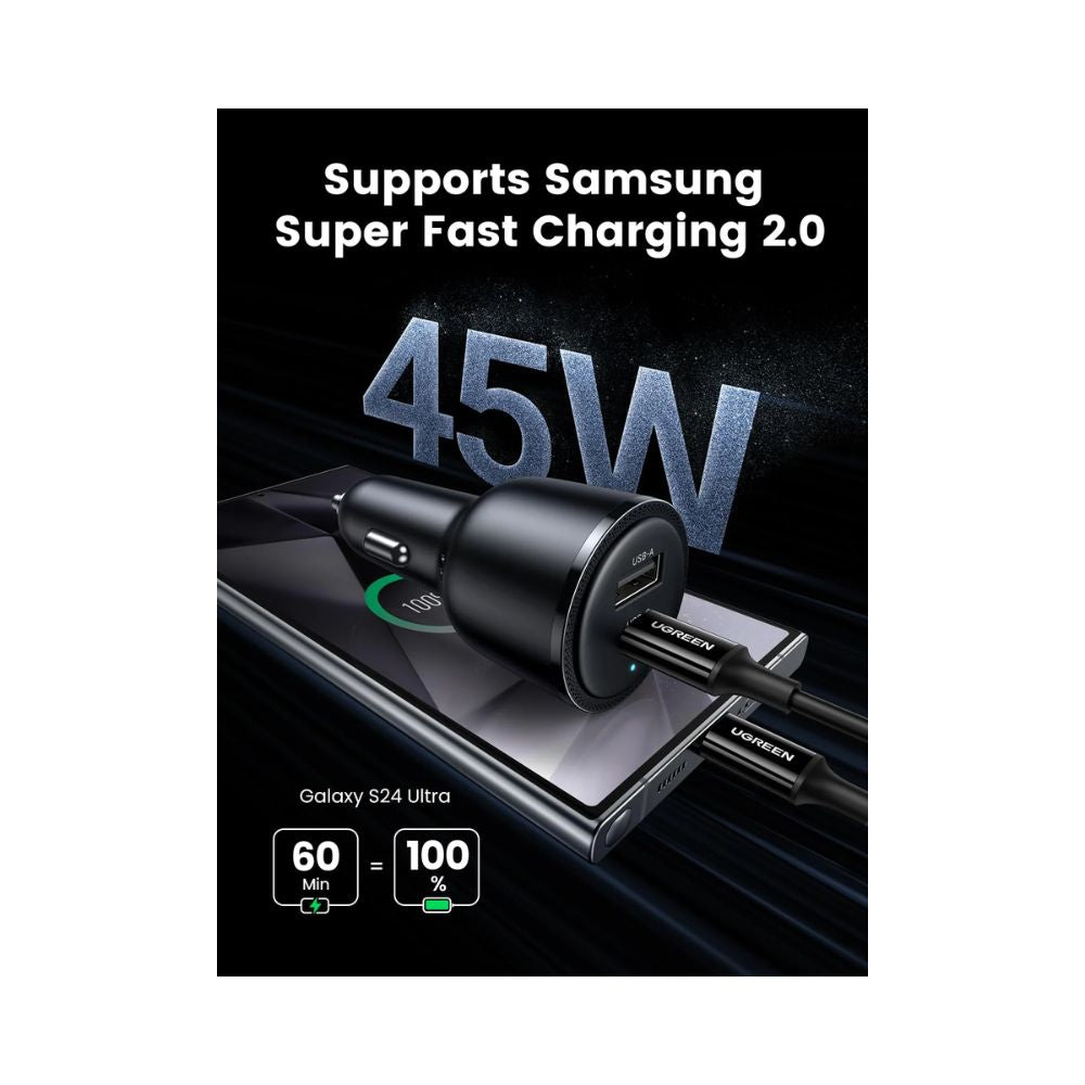 Ugreen 63W USB C Car Charger Adapter
