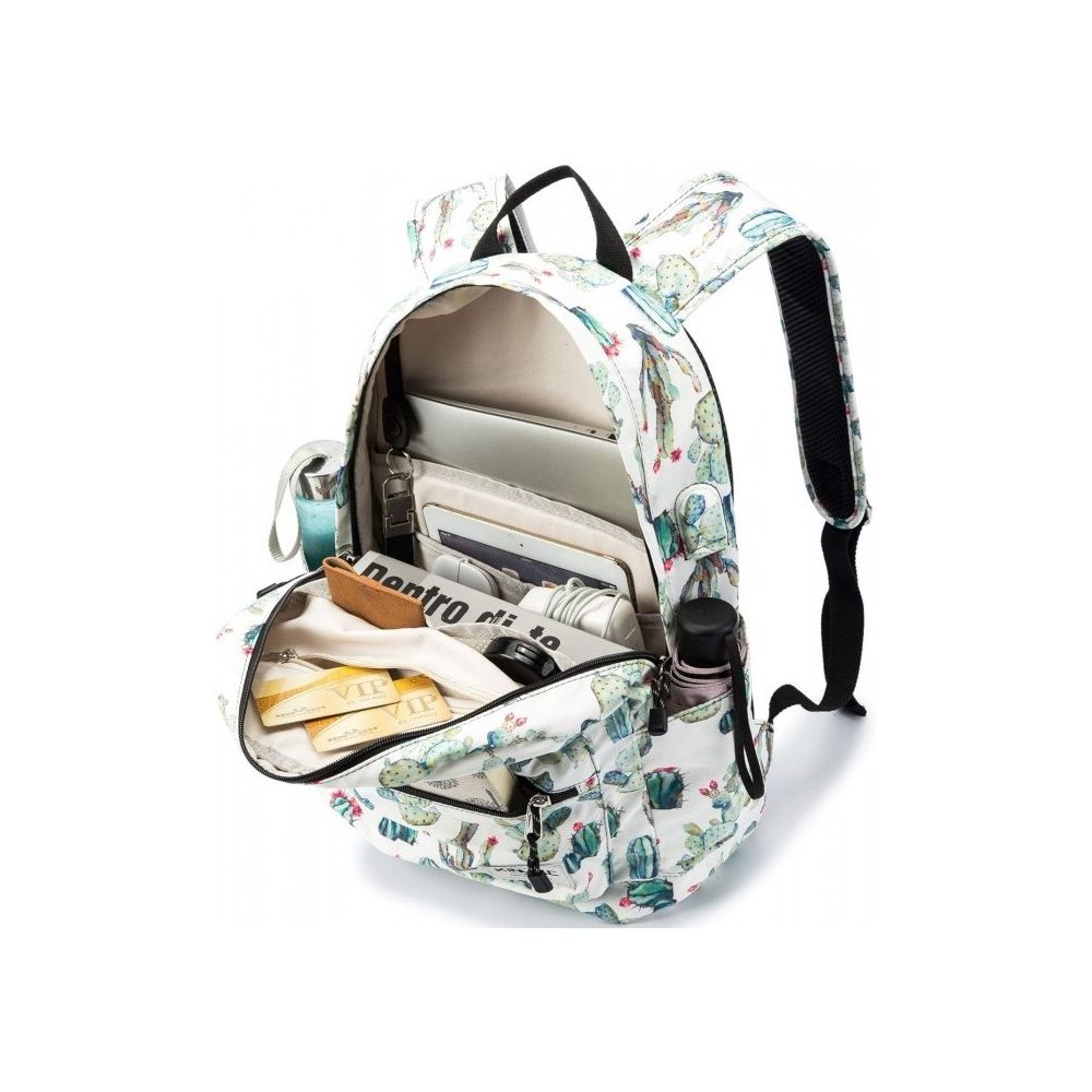Kinmac Backpack KMB441 Cactus, Fashion Design, High Quality, Soft Interior Lining & Water-resistant