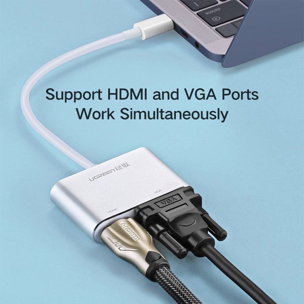 UGREEN Type-C to HDMI VGA Converter
