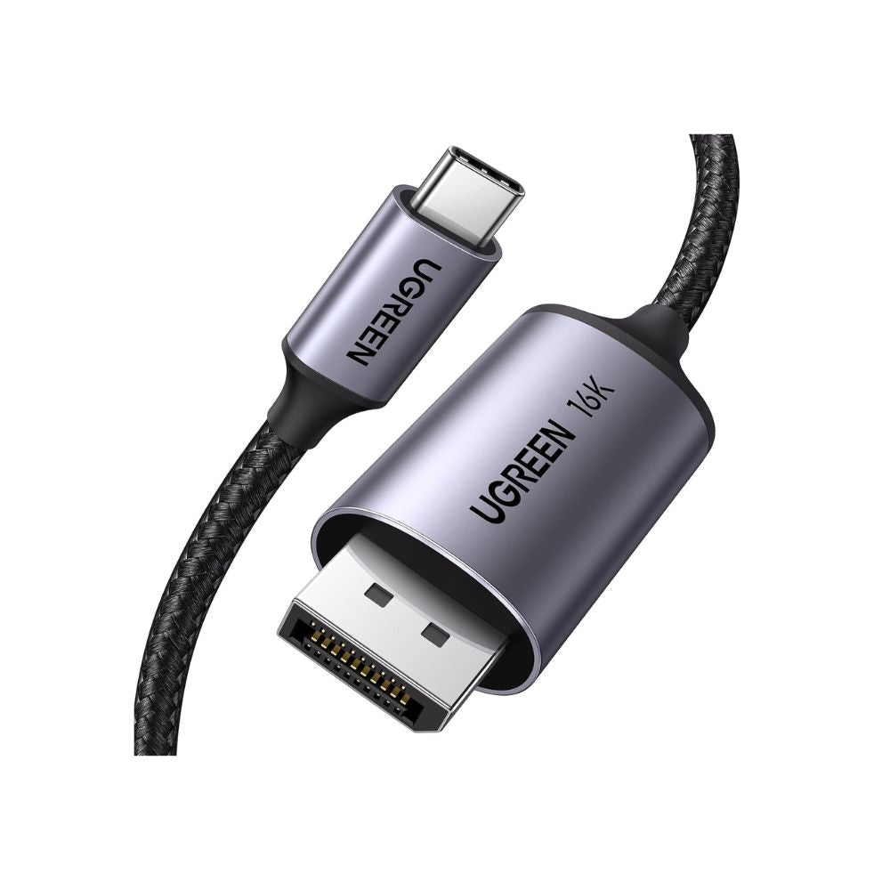 UGREEN USB-C Male to Diplay Port Female Braided convertor 8K