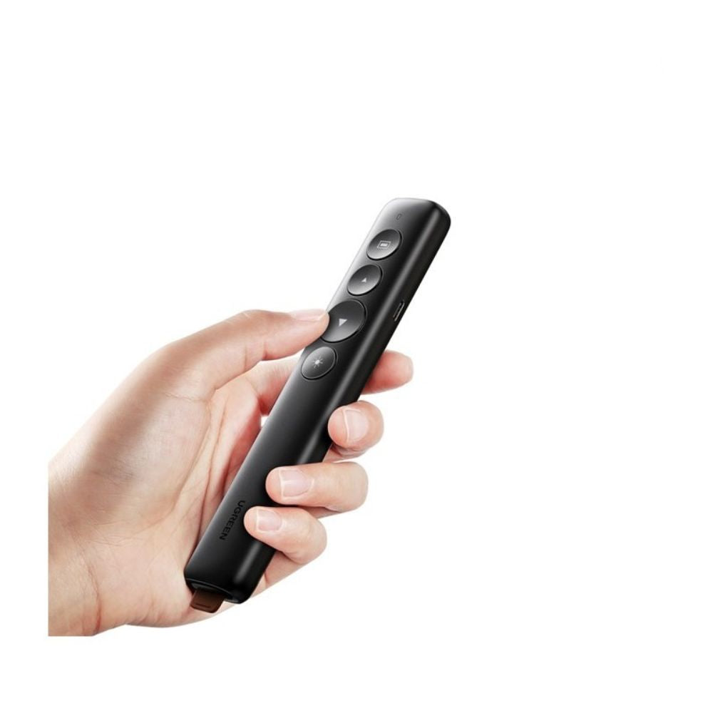 UGREEN Pro Wireless Lazer Presentation Remote with built-in laser pointer & Advanced function - LP479 50654