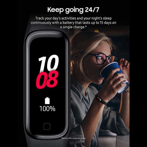 amsung Galaxy Fit 2 Bluetooth Fitness Tracking Smart Band