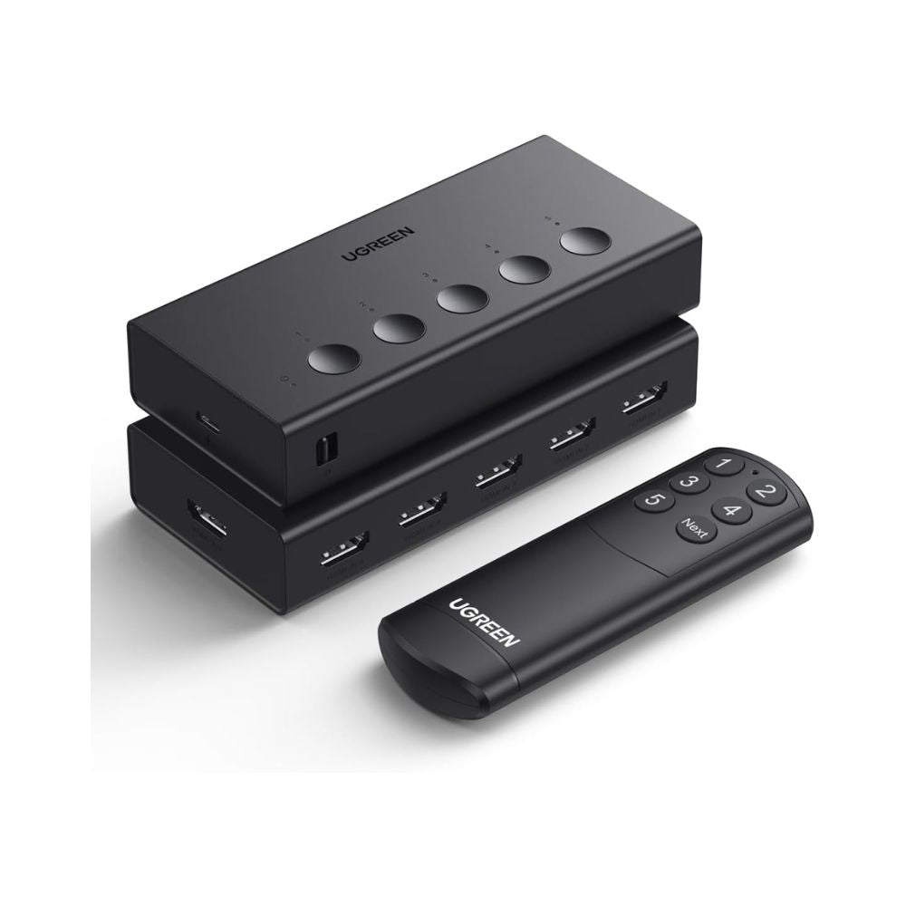 UGREEN HDMI Switch 5 In 1 Out 4K@60Hz | 90512