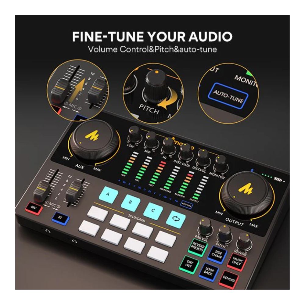 MAONOCASTER AME2 Gen2 Audio Interface & Podcast Equipment