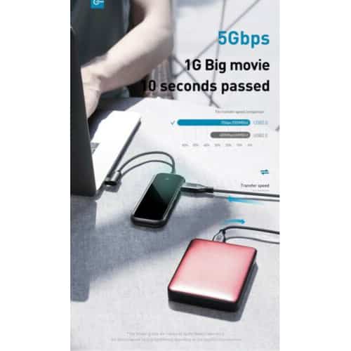 BASEUS Multi-function HUB UCN3276 Type-C to 7-port - 3 USB3.0
