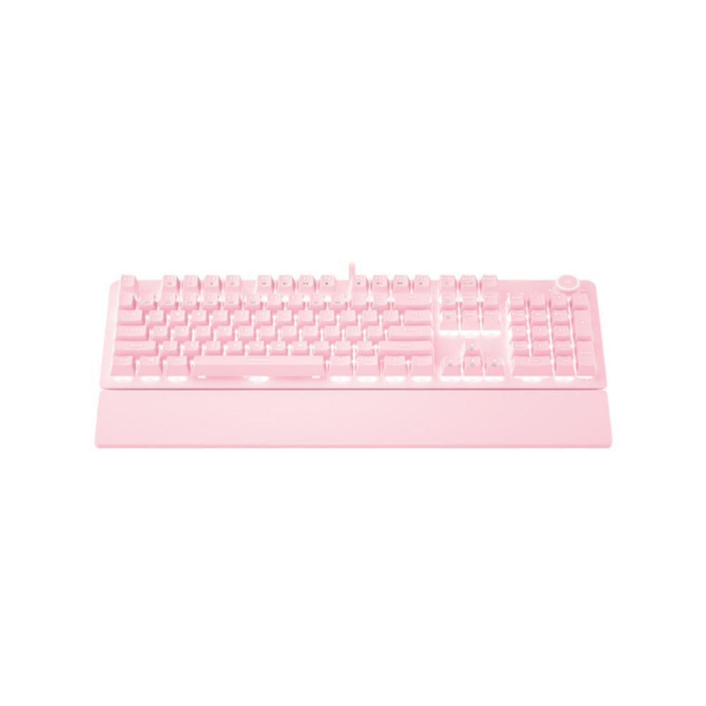 Fantech MK853 MAXPOWER, Pro Wired Mechanical Keyboard with RGB Lighting & Comfortable with wrist rest