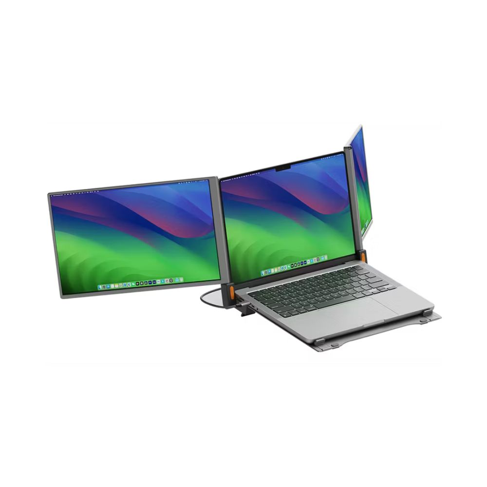 Powerology Dual Portable Monitor Docking 14" FHD