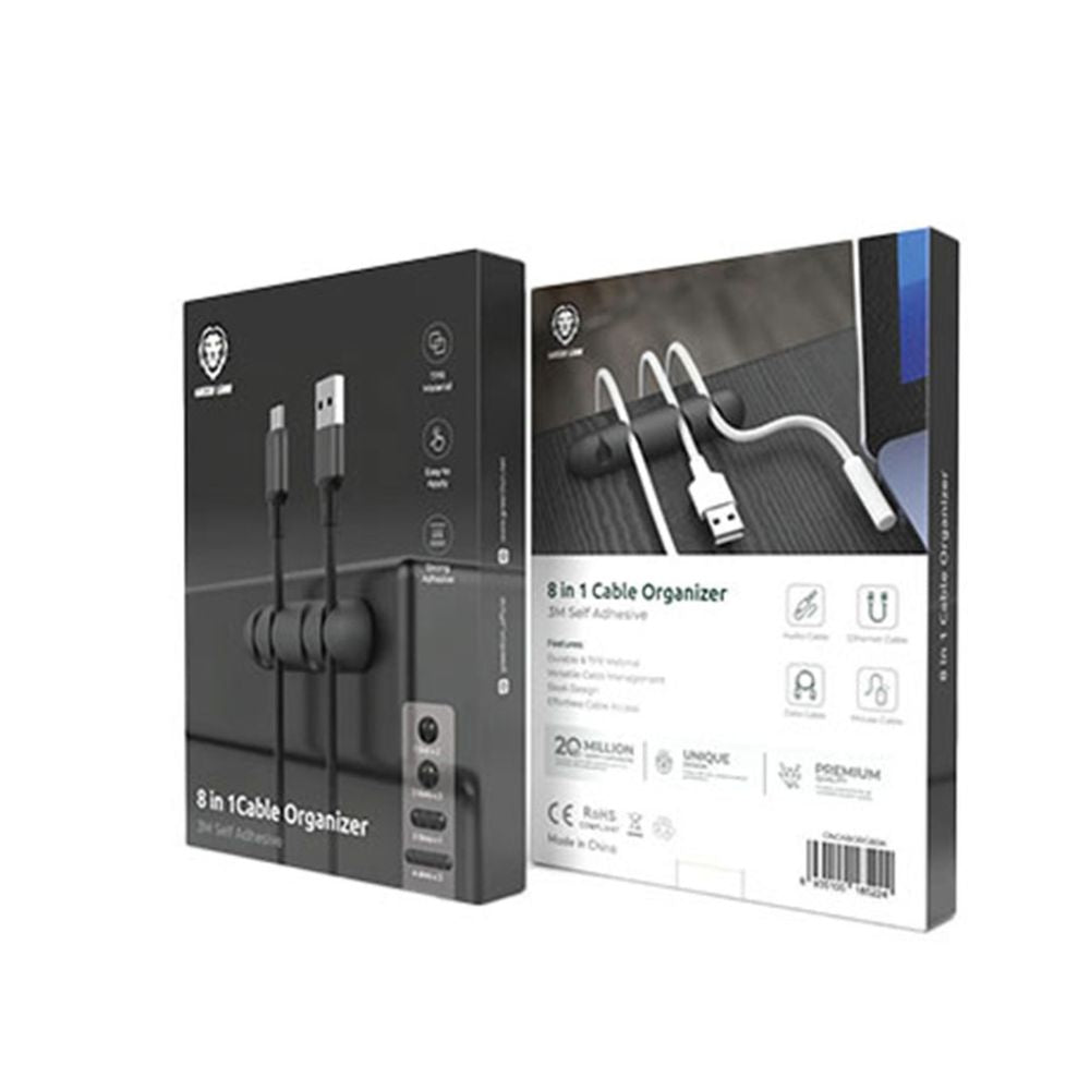 Green Lion - 8 in 1 Cable Organizer