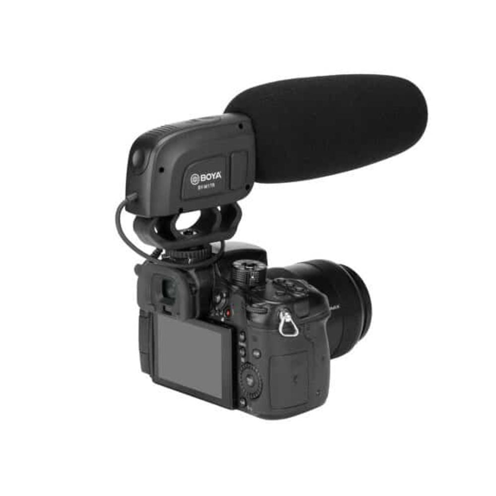 Boya, BY-M17R On-Camera Condenser Shotgun Microphone