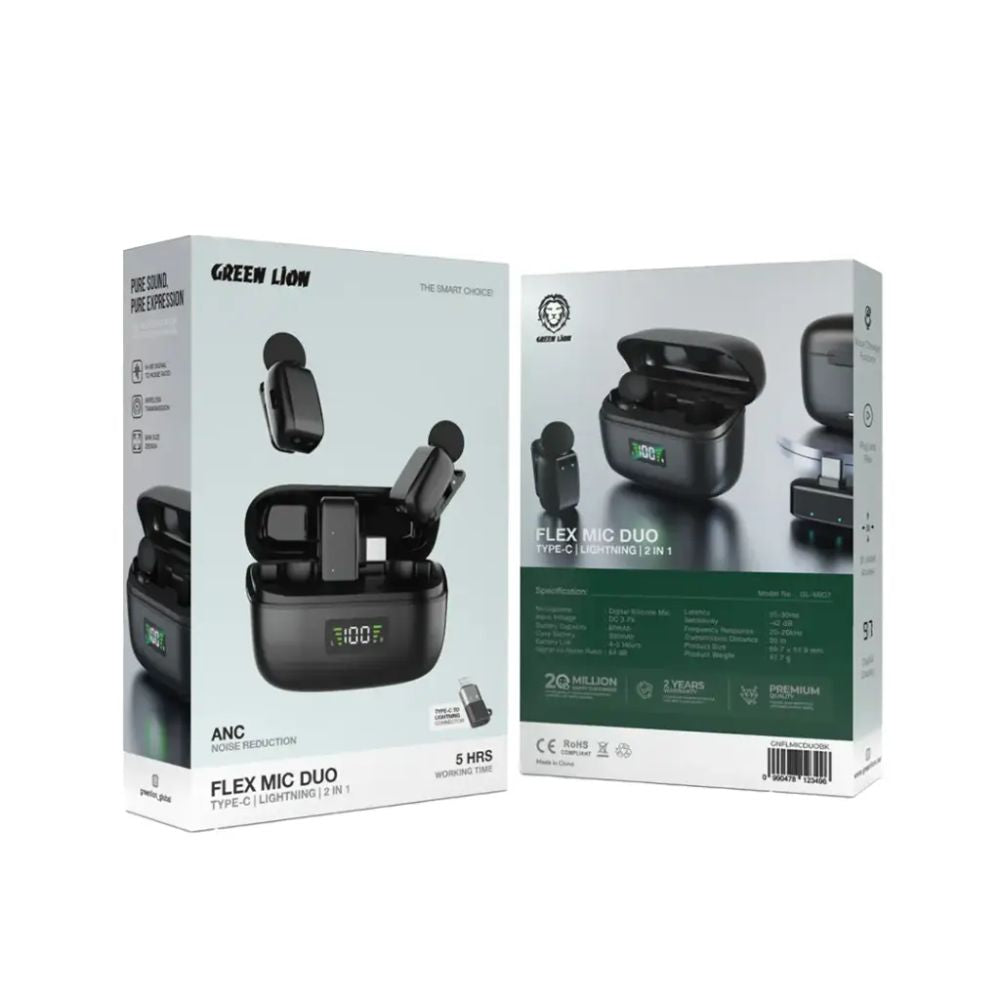 Green Lion Flex Mic Duo Type-C