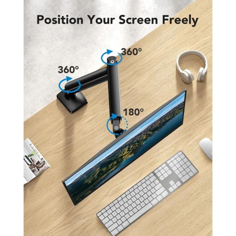DY-1 Adjustable Single Monitor Arm