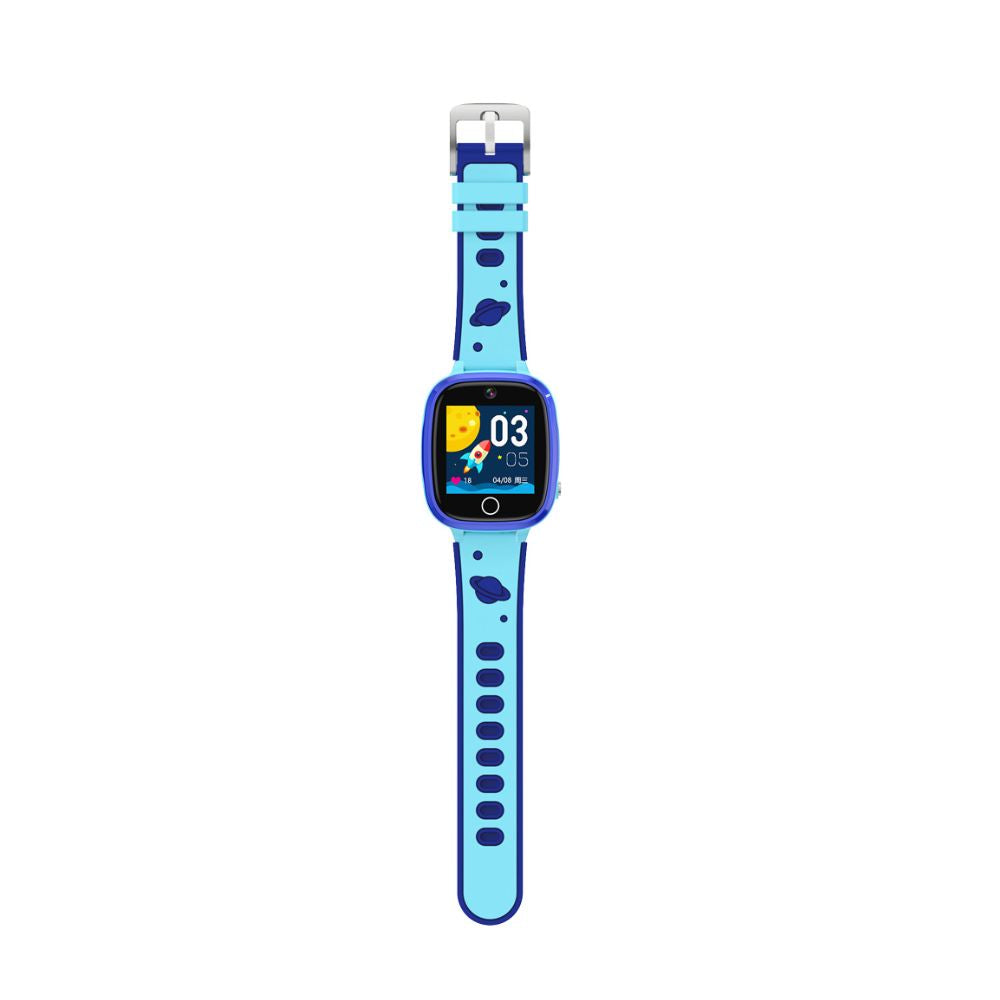 Porodo Blue 4G Kids GPS Smart Watch with Setracker 2 app