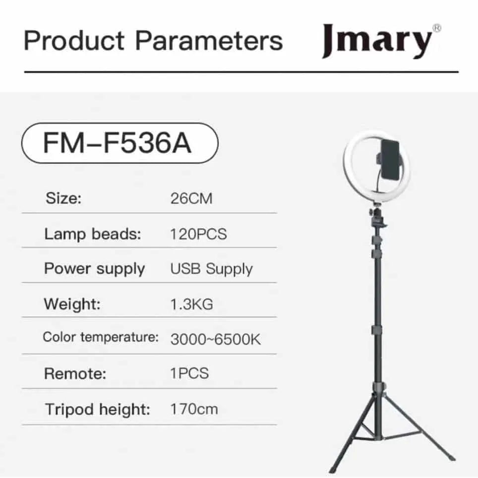 Ring Light JMARY FM-536A LIVE LED