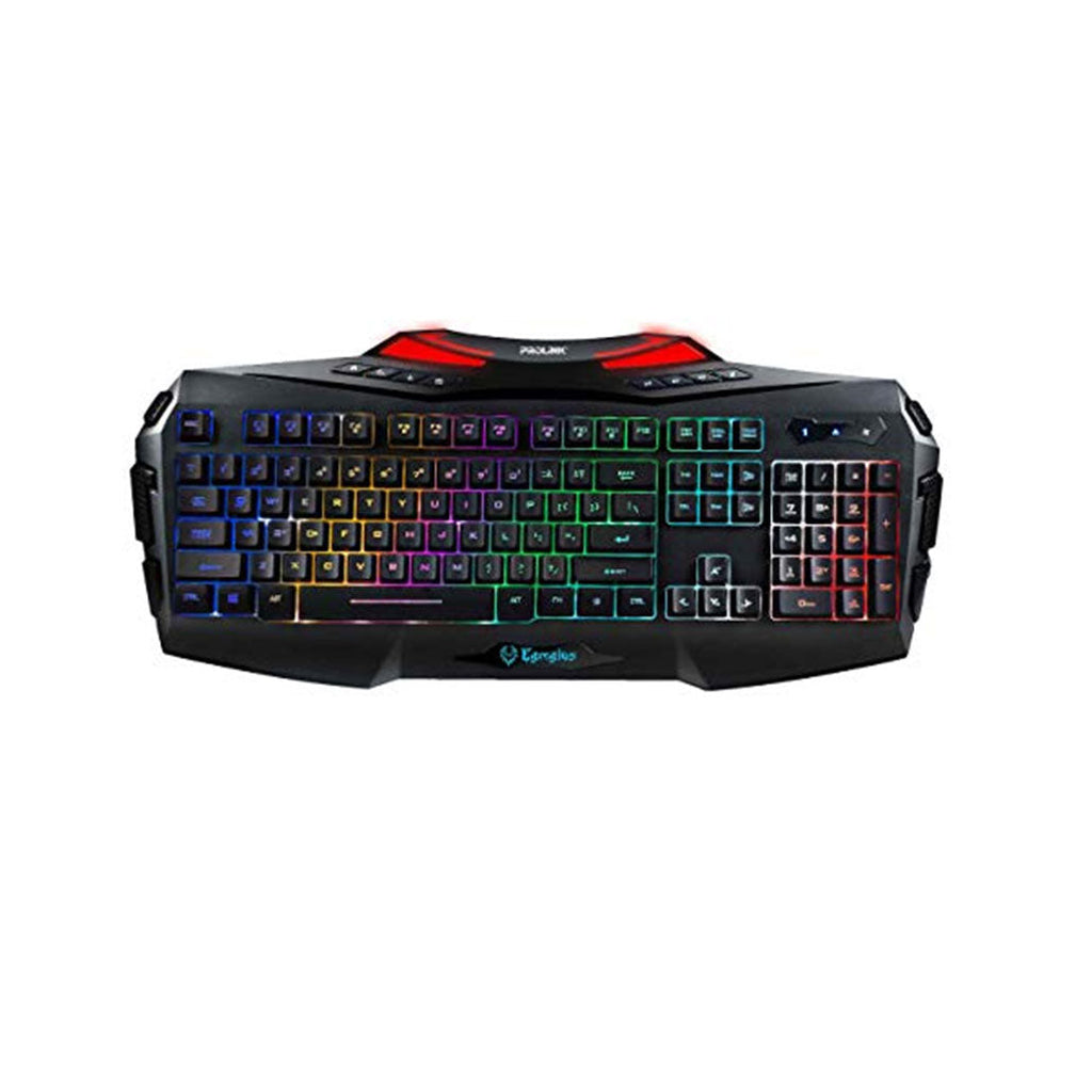 Prolink EGREGIUS Full-Size Wired Gaming Keyboard with Multi-Color LED Backlighting | PKGM9301