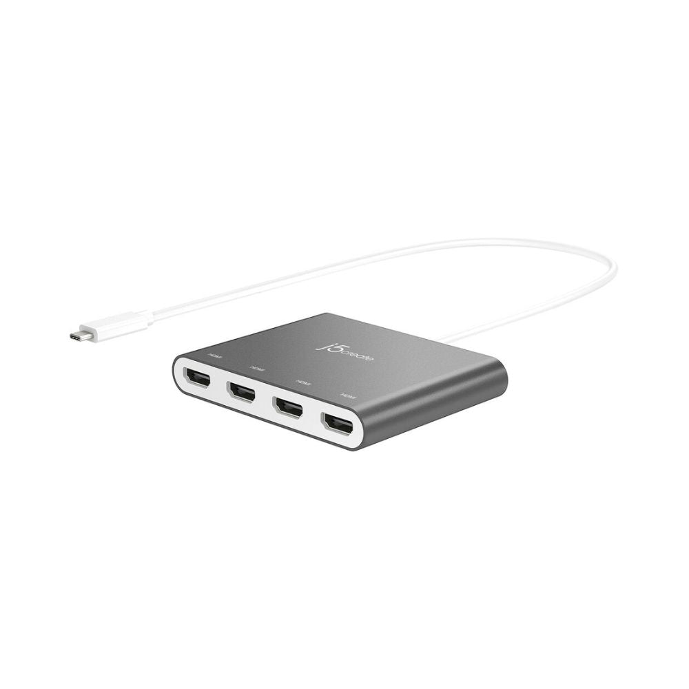 j5create JCA366 USB Type-C to 4-Port HDMI Multi-Monitor Adapter
