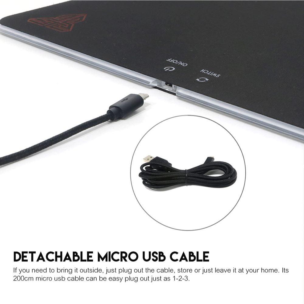 Fantech MPR350 AURORA ABS RGB Gaming Mouse pad