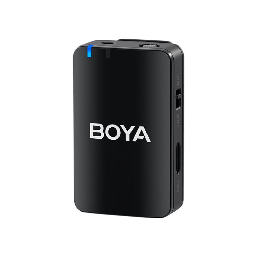 BOYA OMIC-D 2-Person Wireless Microphone System with Lightning Connector for iOS Devices (Black)