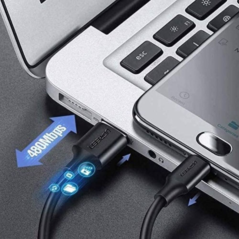 UGREEN USB-A to Micro USB Braided Cable Fast Charge 1.5M