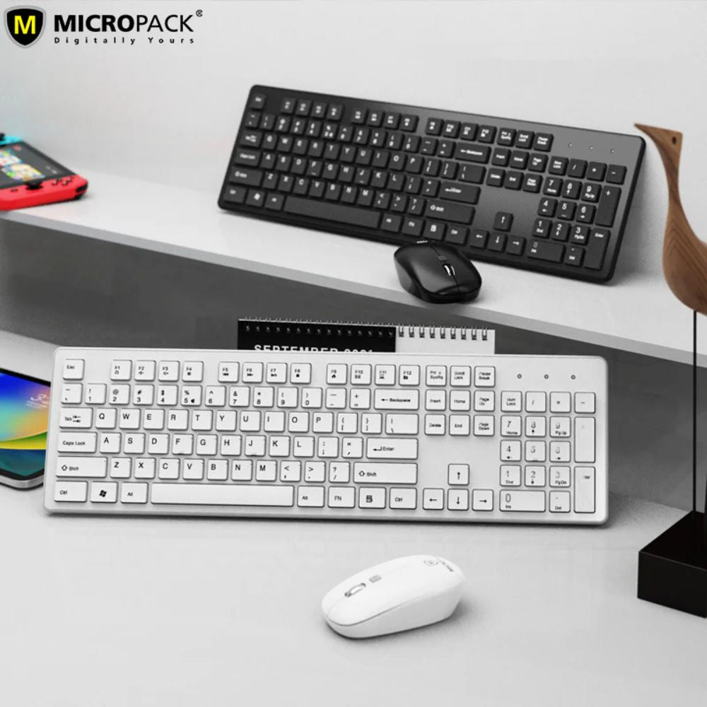 Micropack KM-236W Wireless Mouse and Keyboard Combo