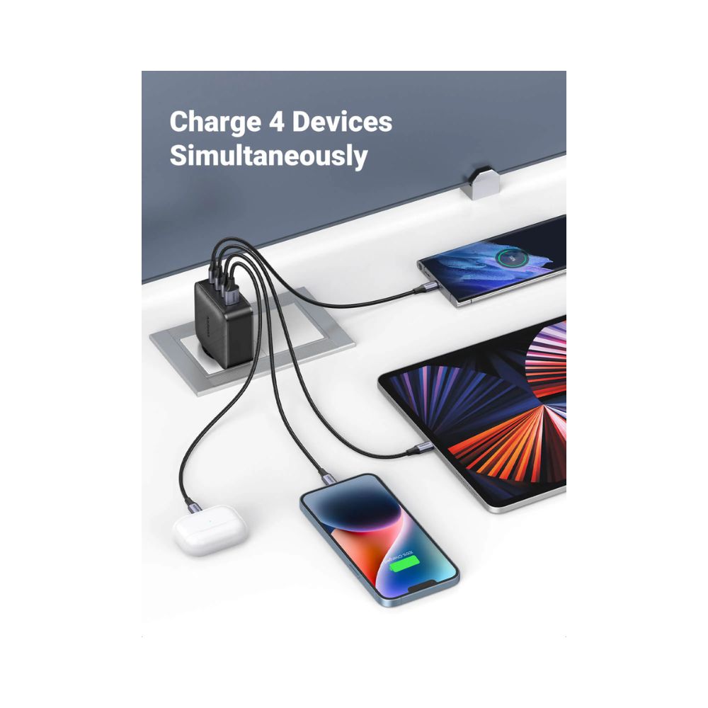 UGREEN 65W USB C PD Charger - 4 Ports