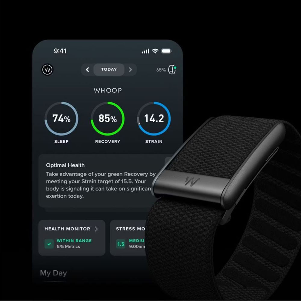 WHOOP Peak 5.0 - Health and Fitness Tracker