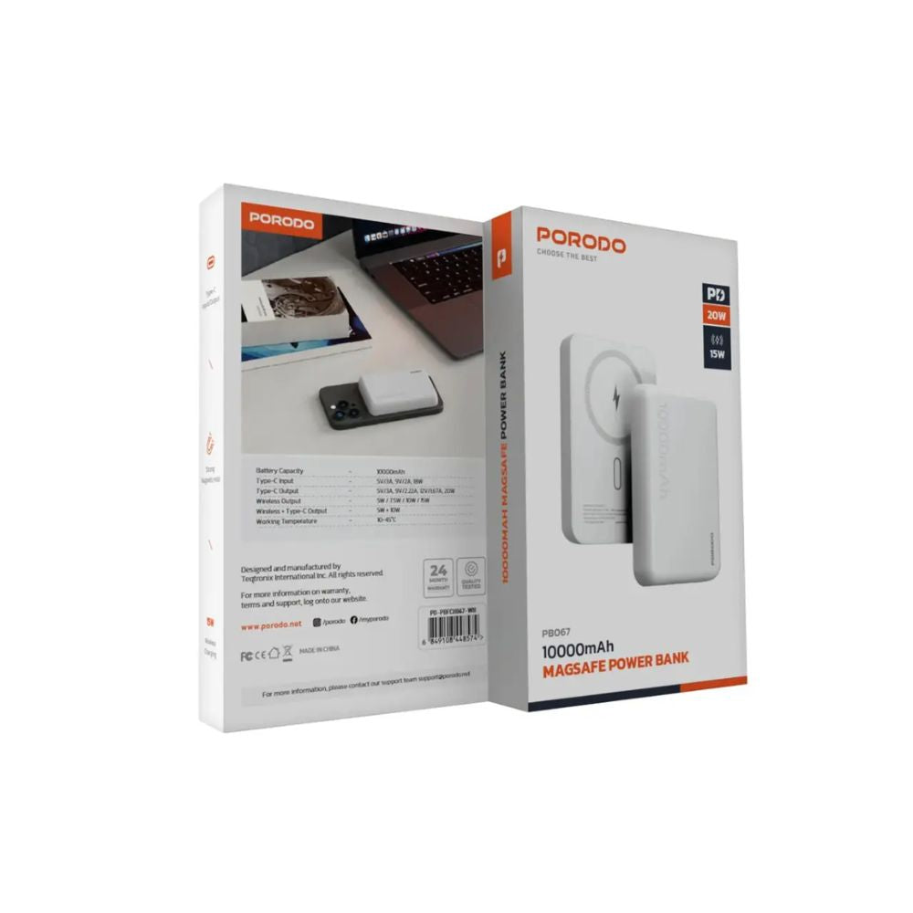 Porodo 10000mAh Magsafe Power Bank