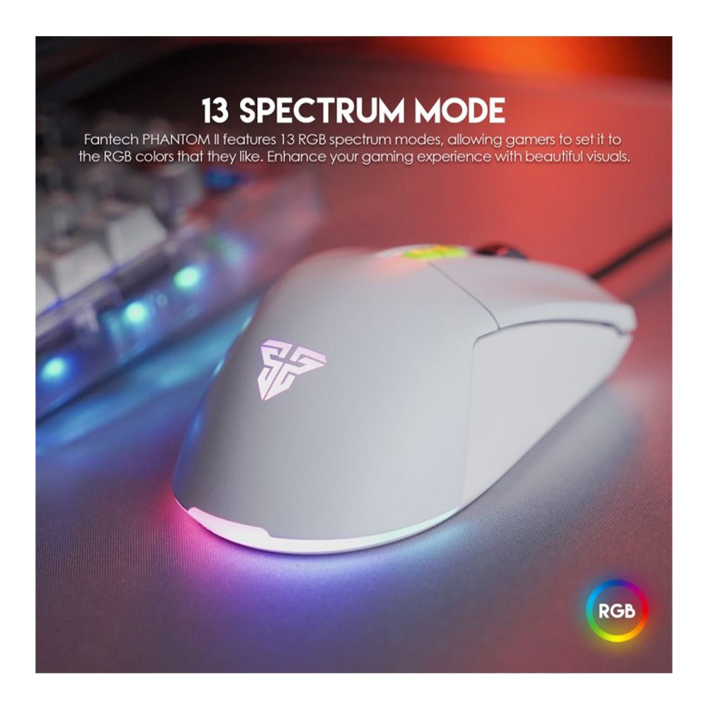 Fantech VX6 PHANTOM II Macro RGB Gaming Mouse