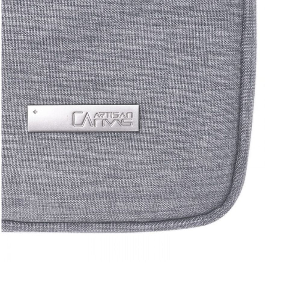 canvasartisan bag laptop Slim L3-C12 Dark Gray 17, Durable And Water-Resistant