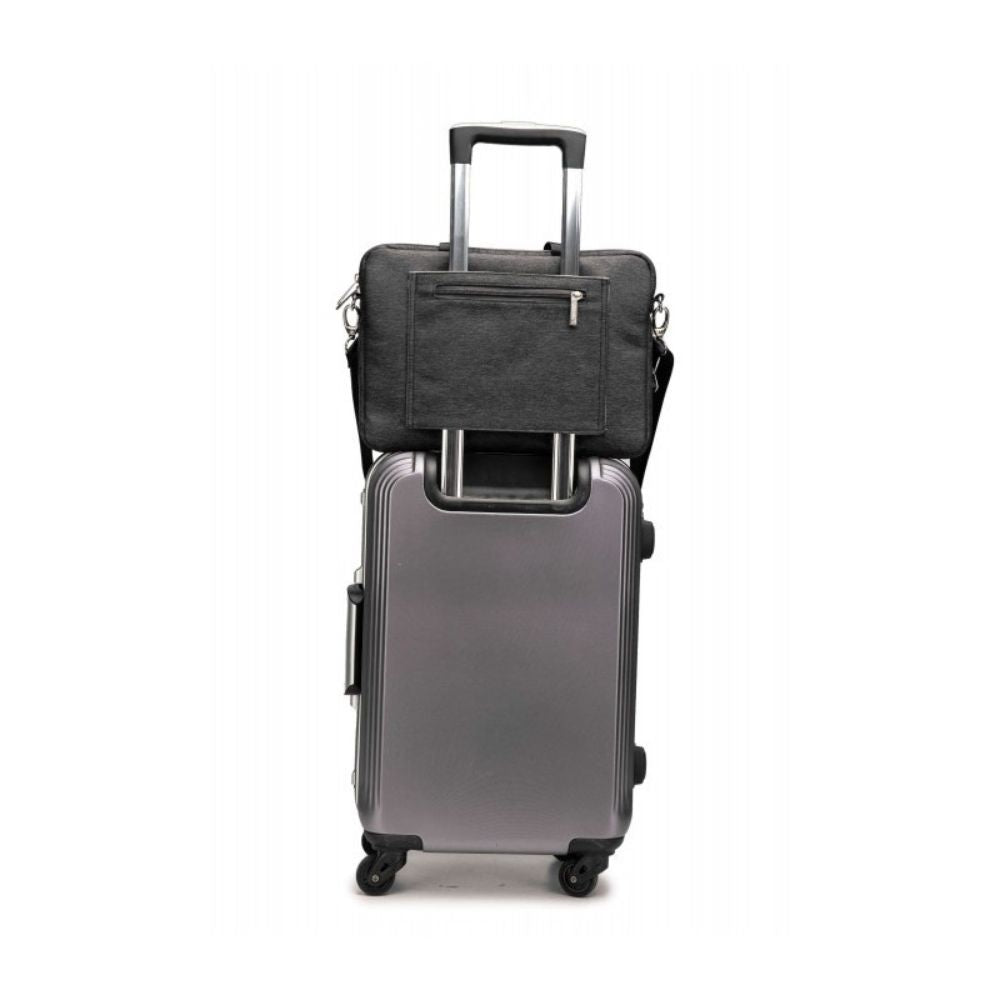 Kinmac Laptop Bag KMC416 Black, Business Design, Multiple Compartments, Full Protection & Water-resistant