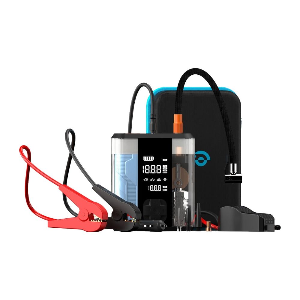 Powerology 8800mAh Jump Start / Air Compressor