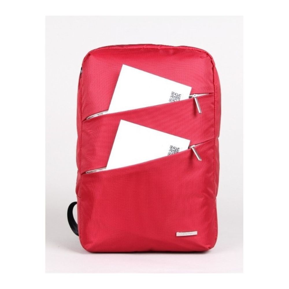 Kingsons Backpack KS3037W Red, Water-resistant, Light Weight