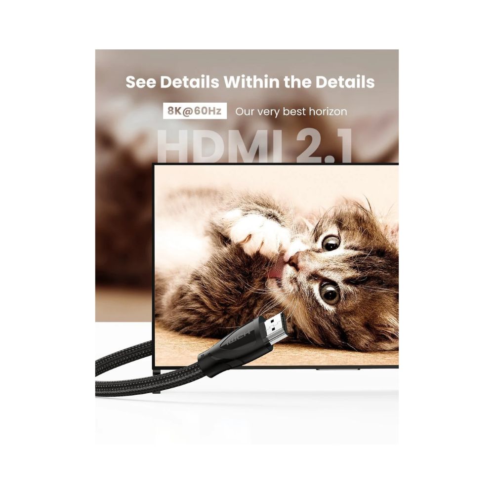 UGREEN 8K HDMI 2.1 Cable 8K@60Hz 4K@120Hz 48Gbps