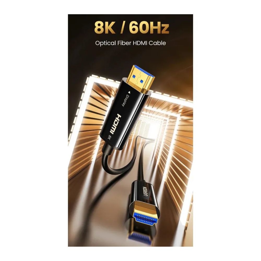 UGREEN 8K HDMI Fiber Optic Cable 2.1 Male to Male Premium Quality